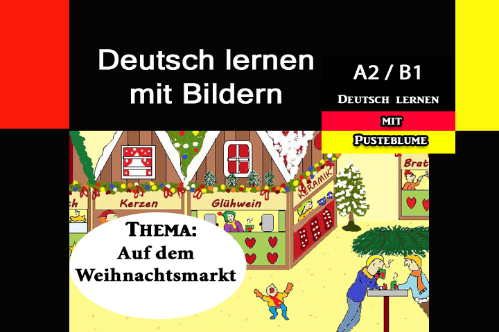 Auf dem Weihnachtsmarkt