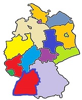 Karte von Deutschland