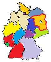 Karte von Deutschland